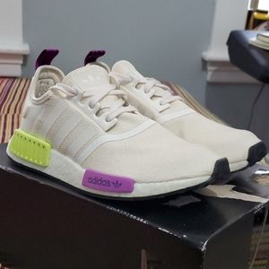 Adidas NMD R1 purple/green/cream